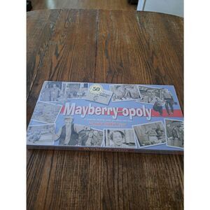 New 2007 Sealed Mayberryopoly Board Game 50th Anniversary Andy Griffith Monopoly